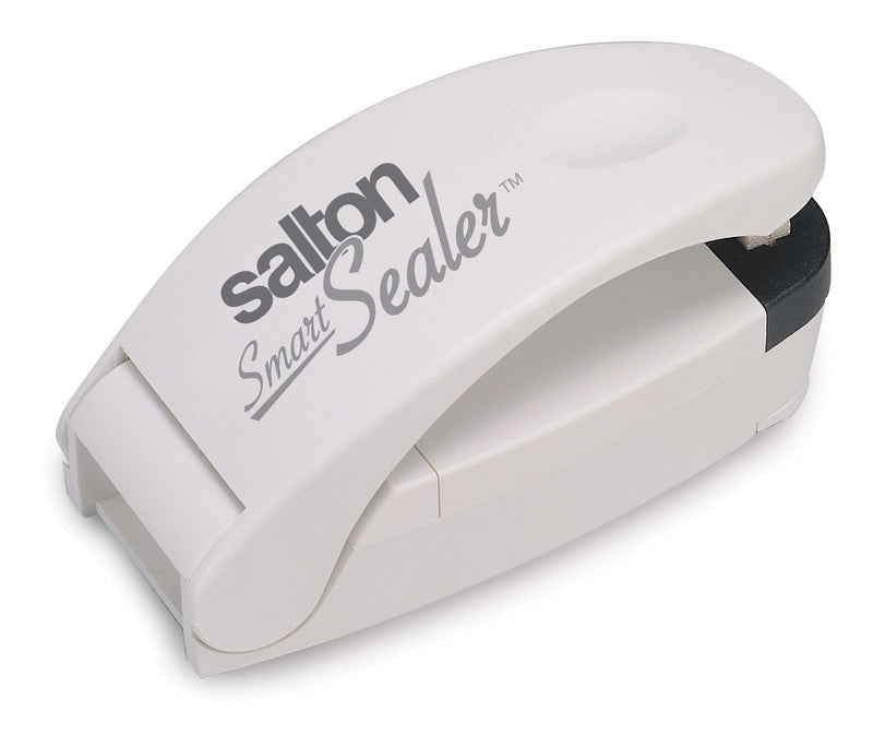 SmartSealer 2-in-1 Portable Bag Sealer & Cutter with Magnetic Strip, White Z5264