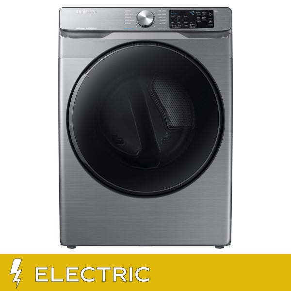 Samsung 7.5 cu ft. Platinum Electric Dryer with Steam Sanitize D3882