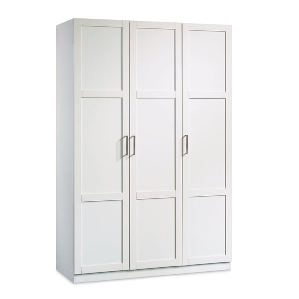 3 Door Wardrobe Shaker, White Q2664