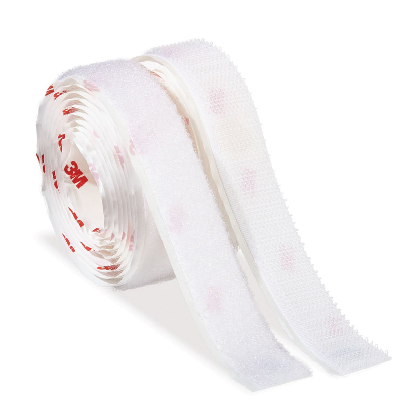 Indoor Fasteners, White, 3-lbs, 0.75-in x 5-ft, 1-pk F4017