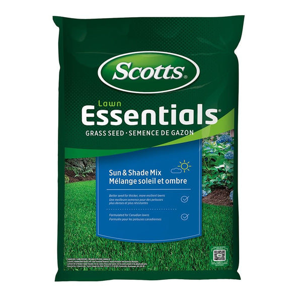 Lawn Essentials Sun & Shade Grass Seed Mix, Weed-Free, 5-kg B5174