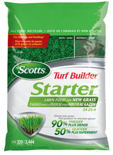 Turf Builder Starter Lawn Fertilizer, 24-25-4 For New Grass, 320-m2