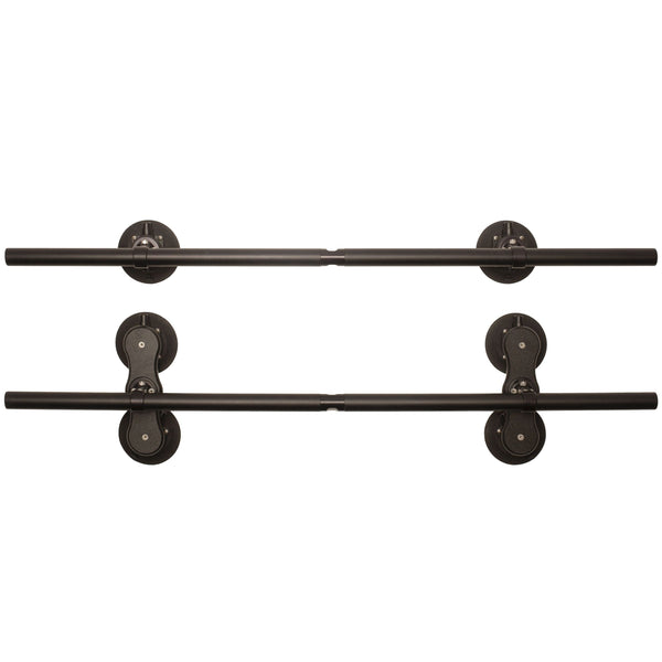 Monkey Bars Aluminum Roof Cross-Bar System, Powder Coated Black, 60-in T8534