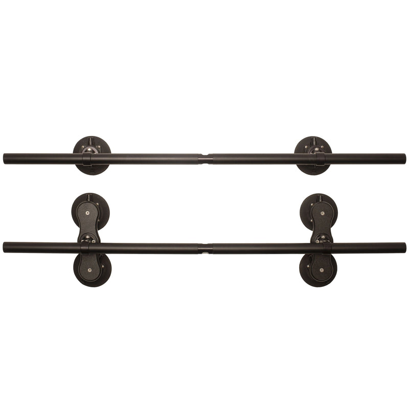 Monkey Bars Aluminum Roof Cross-Bar System, Powder Coated Black, 60-in T8534