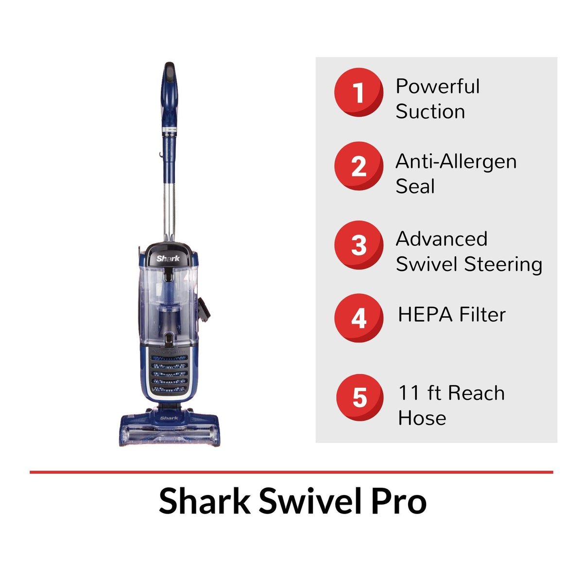 Navigator Swivel Pro Complete Corded Upright Vacuum Cleaner