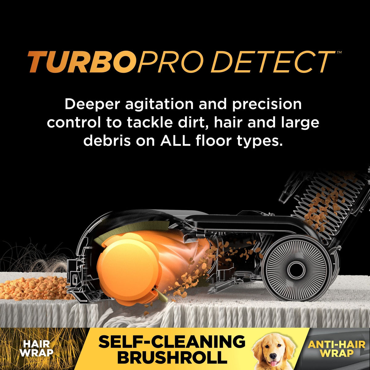 Power Detect Speed Clean Auto Empty