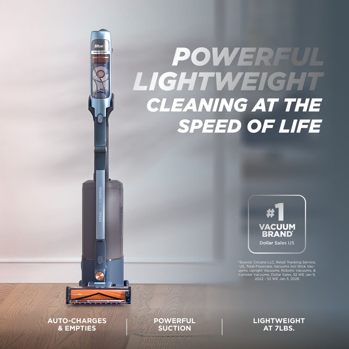Power Detect Speed Clean Auto Empty