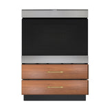 Under the Counter Microwave Drawer and Oven Pedestal, 24-in