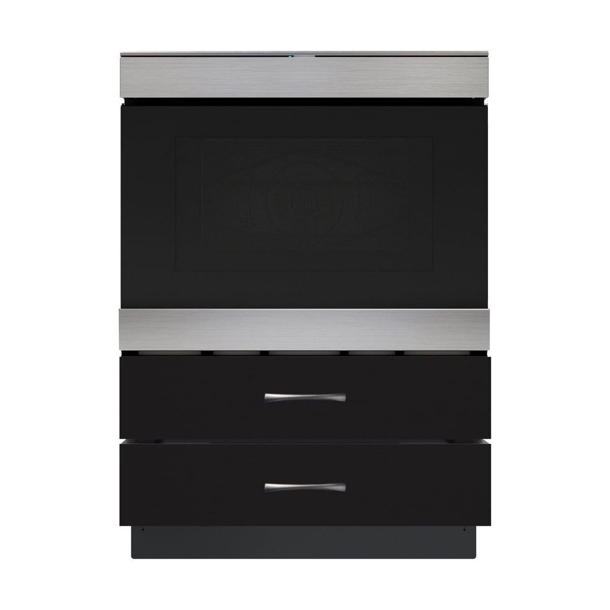 Under the Counter Microwave Drawer and Oven Pedestal, 24-in