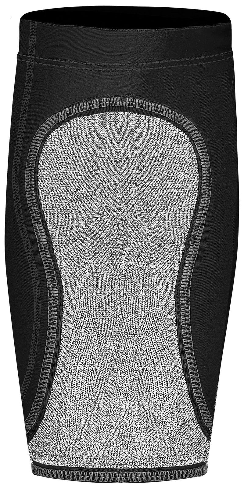 Cut Resistant Calf Sleeves, A8 Cut Rating, Black/Grey, Assorted Sizes, 1-pair R3864