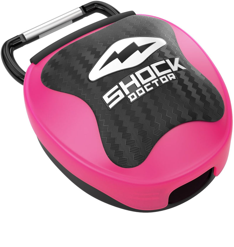 Mouthguard Case, Pink/Black, One Size Fits Most B672