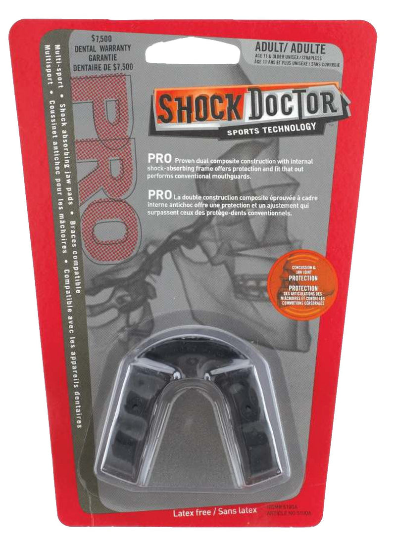 Pro Mouthguard, Junior/Senior, Black D6239