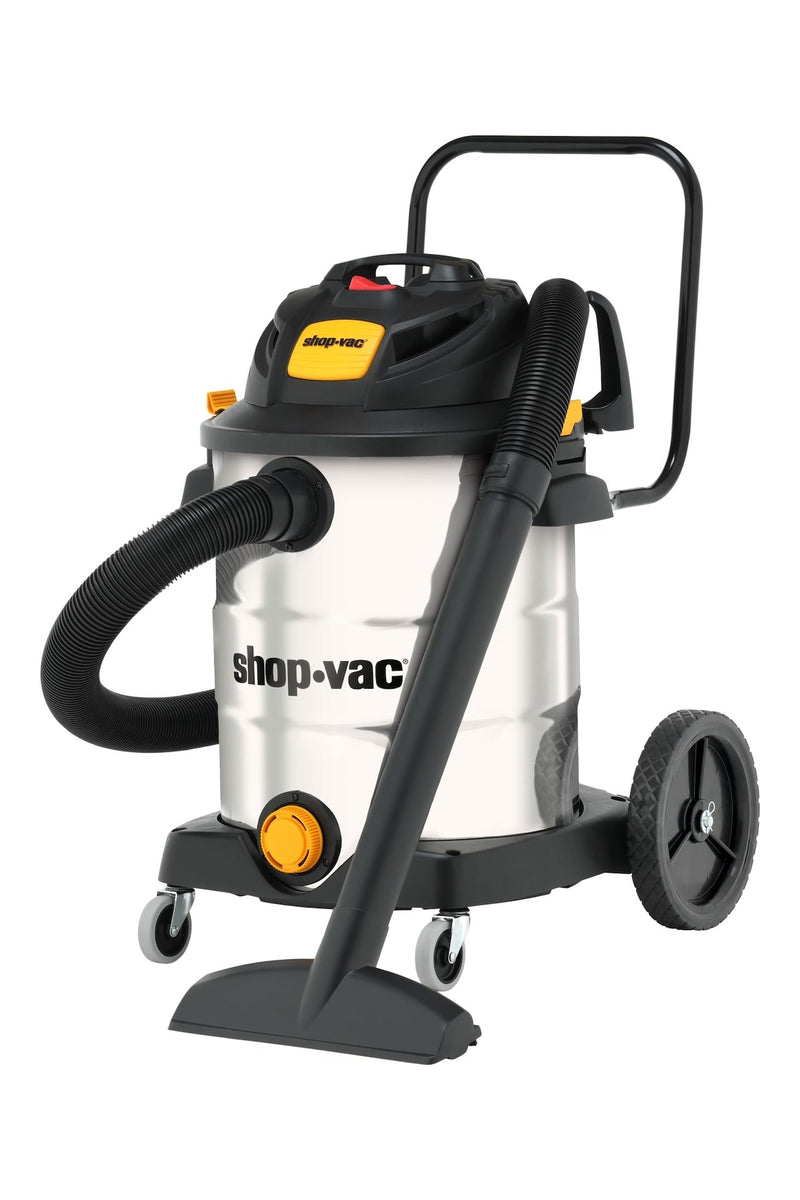 6.5 SVX2 Peak HP Stainless Steel Wet/Dry Shop Vacuum with Hose & Accessories, 60.5-L Y7129