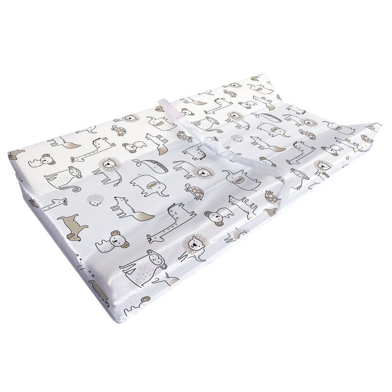 Contour Waterproof Diaper Change Pad, Safari L4903