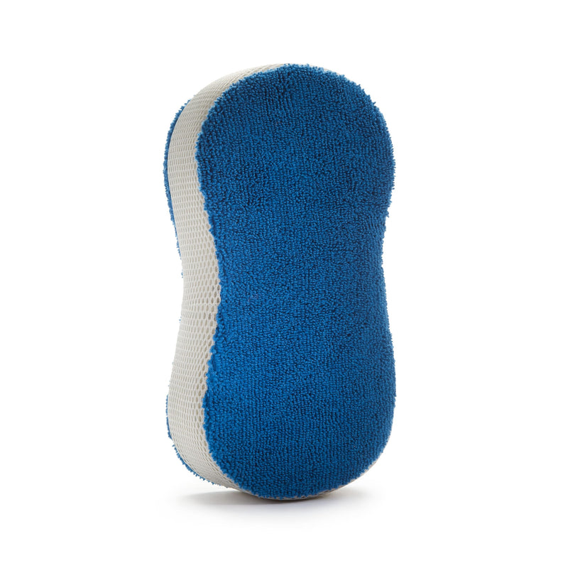 2-in-1 Microfibre Wash Sponge, Blue, 1-pc F8648