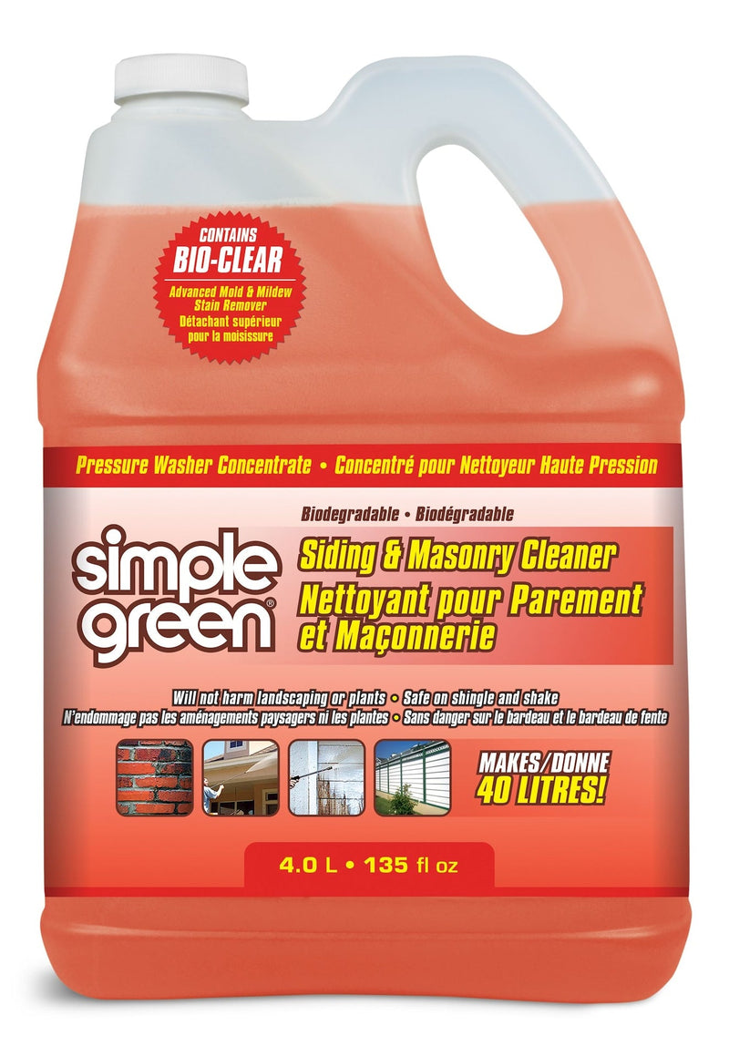 Siding & Masonry Pressure Washer Detergent, 4L K1487