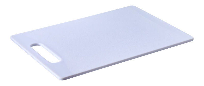 Polyethylene Cutting Board, White, 14x11-in F1031