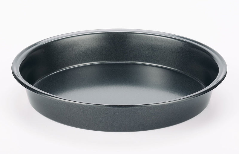 Round Dark Grey Non-Stick Carbon Steel Cake Pan B7804