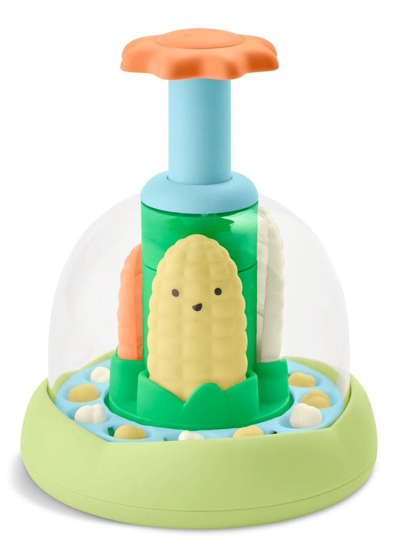 Farmstand Push & Spin Popper Baby Learning Toy, Ages 6m+ Q477