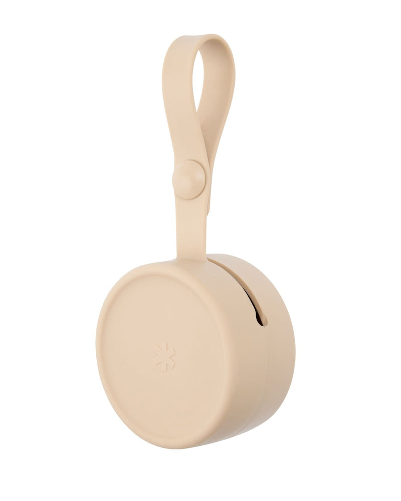 Silicone BPA-Free Pacifier Case, Beige C3258