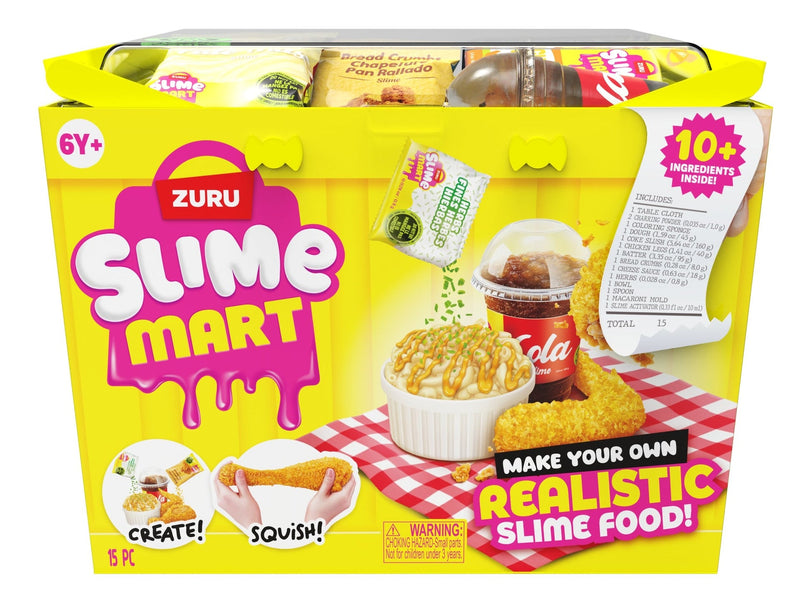 Small Shopping Basket, Series 2, Fast Food, Yellow L0517