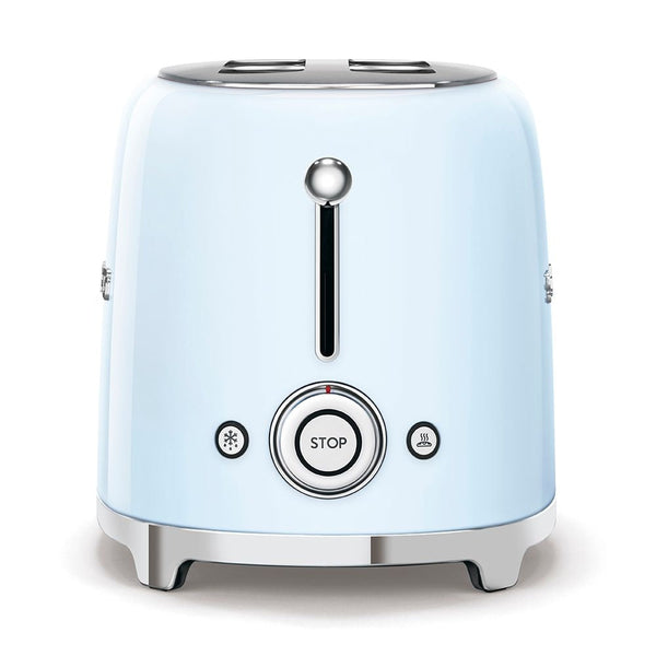Retro Style Electric Toaster with Multi-Function Control, Light Blue, 2-Slices B6781
