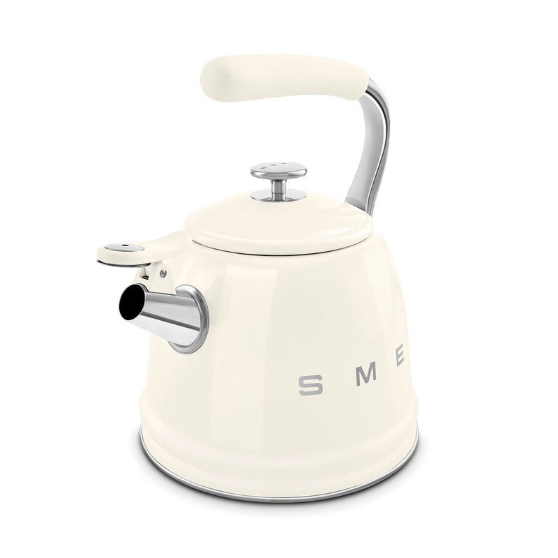 Traditional Stove Top Whistling Kettle, Cream, 2.3-L W3139