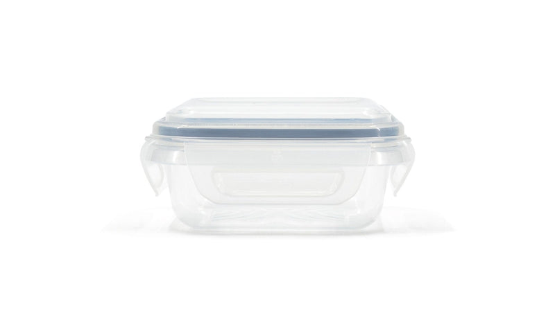 Clear Rectangular Clear Food Storage Container, Nestable, 250-mL I6298