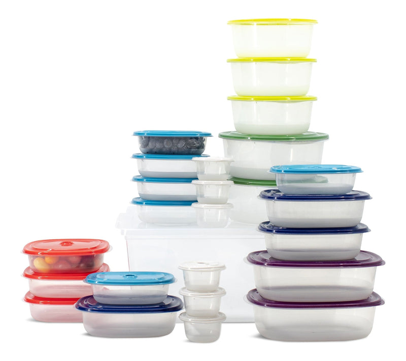 Polypropylene Food Storage Container Set with Lids, 26 Count T7566