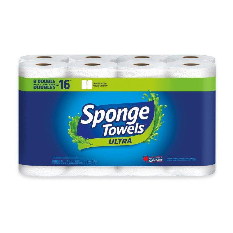 Ultra Paper Towels, 8=16 rolls S8278