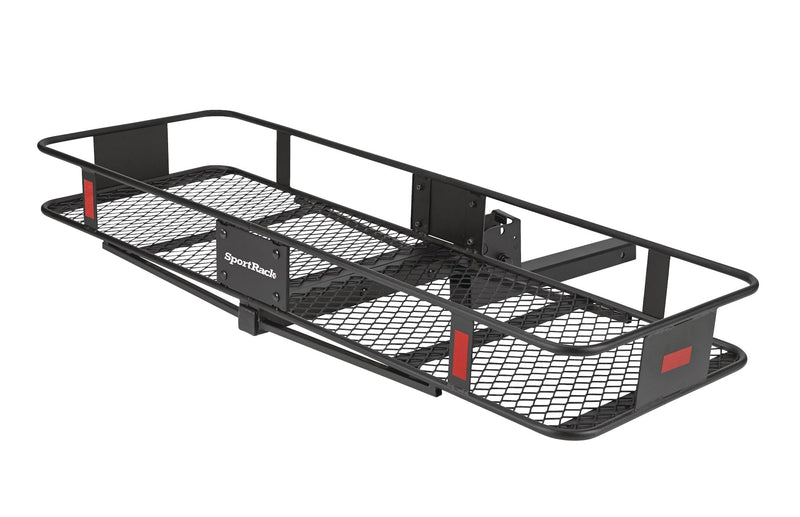 Vista Hitch Mount Folding Cargo Basket, Fits 2-in Receivers S3369