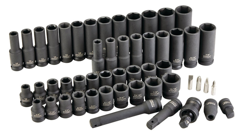 Pro 1/2-in Impact Socket Set, 52-pc E9686