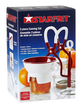 Canning Set with Funnel, Jar Lifter and Lid Lifter, 3-pc