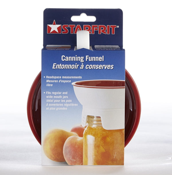 Dishwasher Safe Plastic Canning Funnel for Regular and Wide Mouth Mason Jars K2889