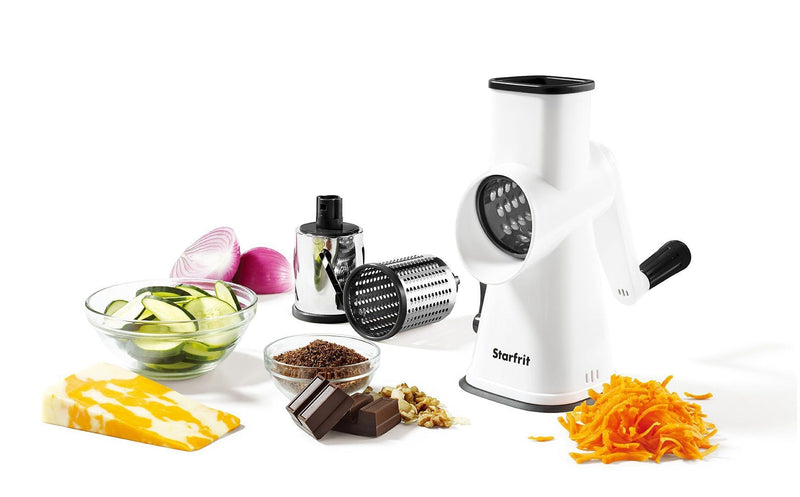 Stainless Steel Drum Grater with Suction Cup Base P3379