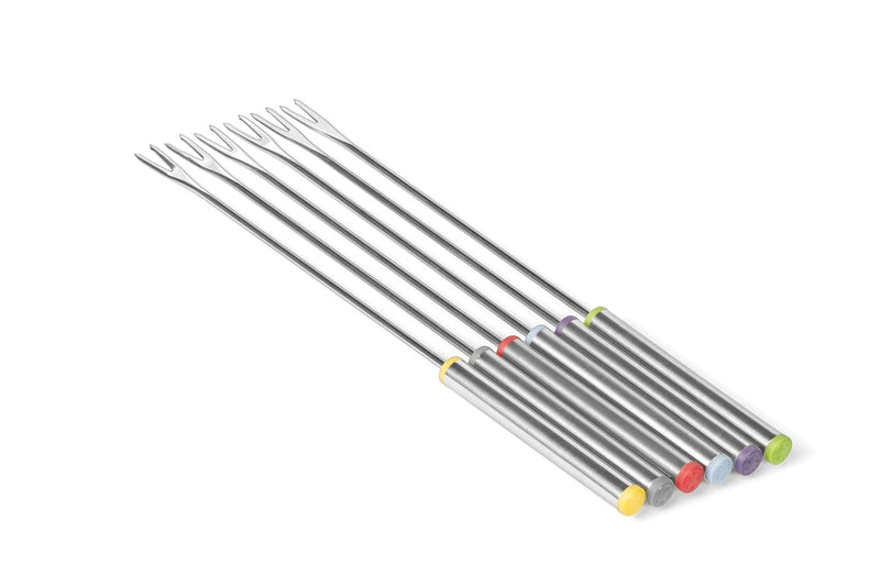 Stainless Steel Fondue Fork Set, Dishwasher Safe, One Size, 6-pc K1728