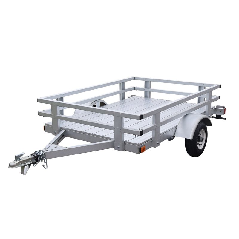 4x6-ft Rail Side Galvalume Plus Kit Trailer I6192