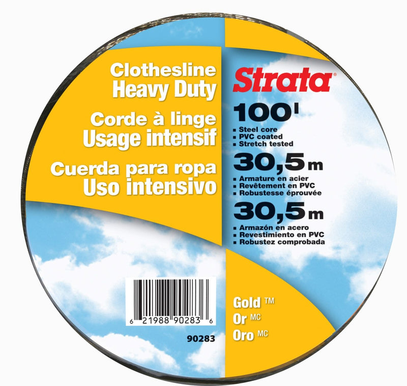 Gold Heavy Duty Clothesline, 100-ft W3065