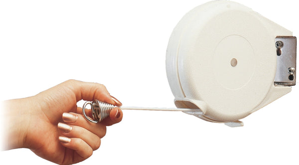 Heavy Duty Retractable Clothesline for Indoor & Outdoor, 50-ft X7603