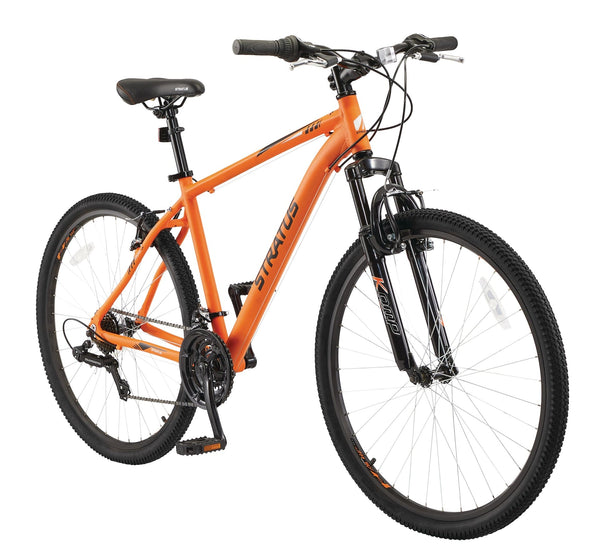 Rockcliffe Hardtail Mountain Bike, 27.5-in Wheel, Orange K2551