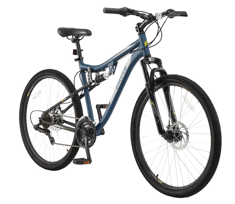 Striker Adult Bike, 21-Speed, 19-in Aluminum Frame, 27.5-in, Blue G9001