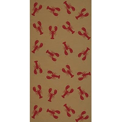 Summer Lobster Kraft Paper Table Roll, 24 x 50-in F2326