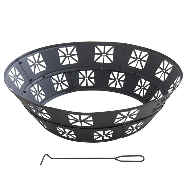 Shelton Fire Ring, Black T1907