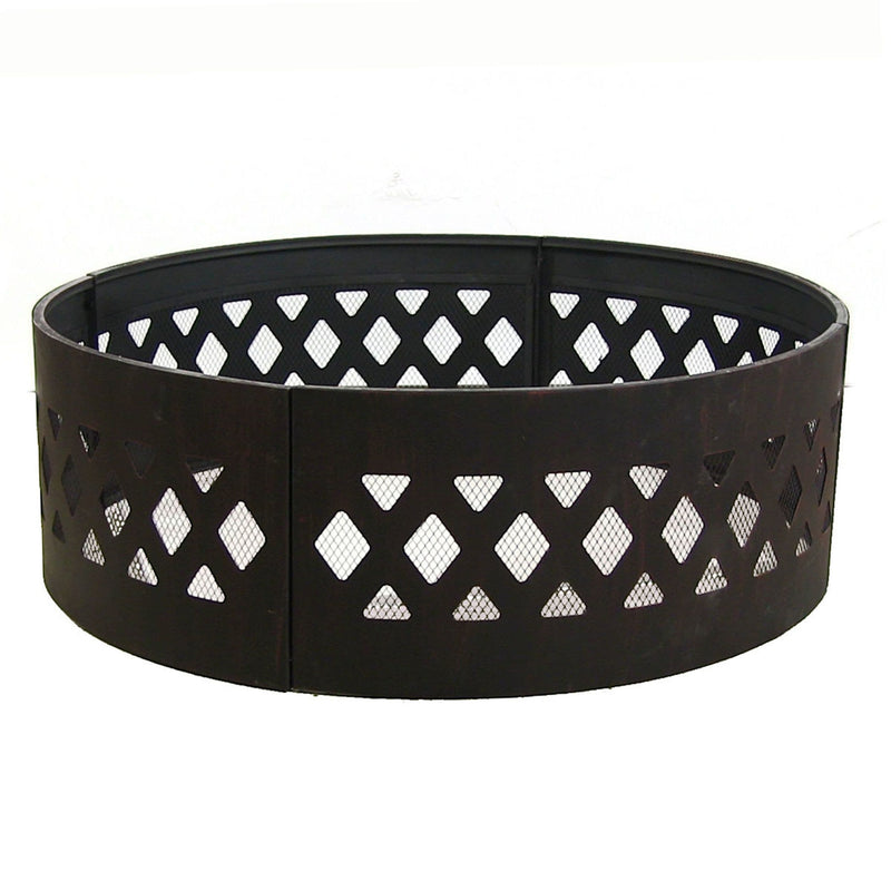 Decor Cut Out Wood-Burning Fire Ring, 36-in D4525
