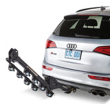 Dual Arm Hitch Mounted Hanging Bike Carrier, 4-Bikes