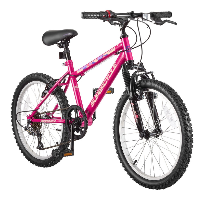 Impulse Youth HT Mountain Bike with 5-Speed Grip Shifting System, 20-in B5003