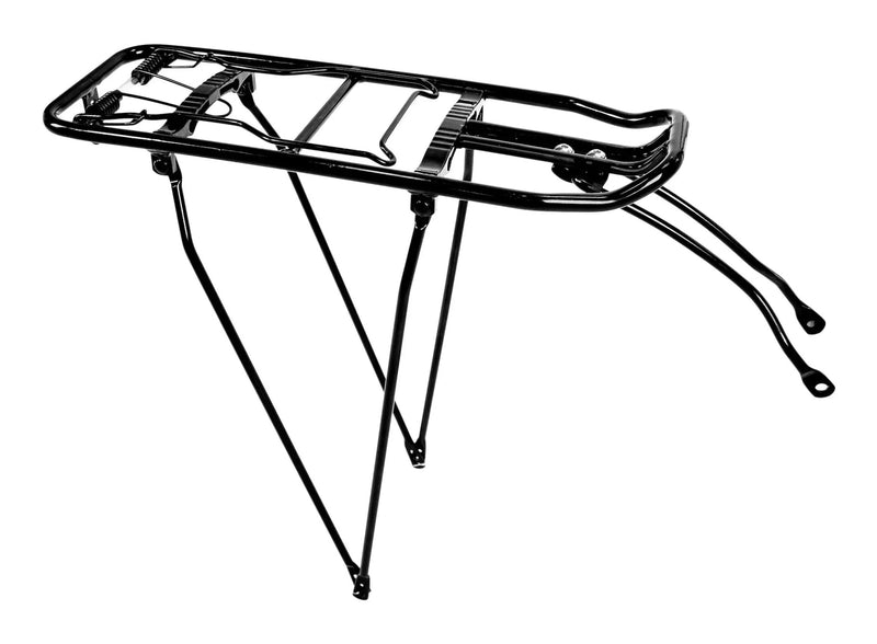 Lightweight Alloy Rear Bike Rack withMounting Hardware, Black W1429