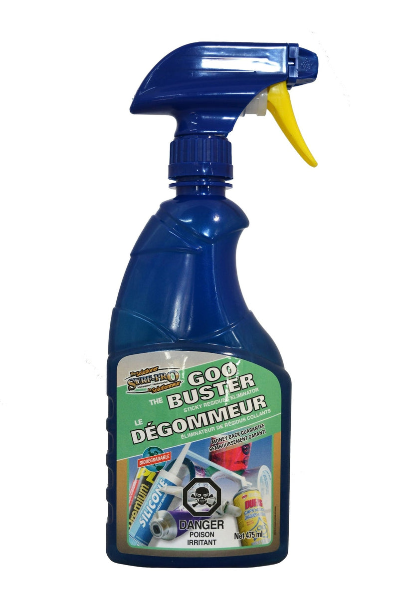 The Goo Buster Multi-Purpose Sticky Residue, Glue & Adhesive Remover, 475-mL F9224
