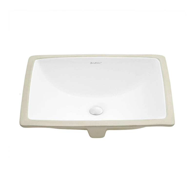 Plaisir 18.5 Rectangular Under-Mount Bathroom Sink L5422
