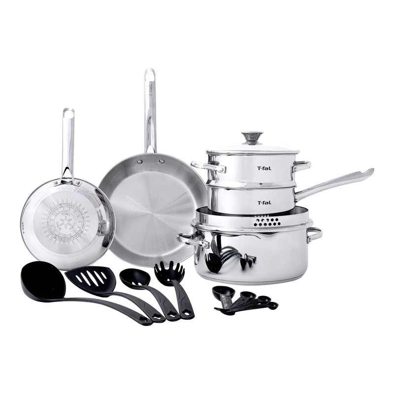 Cook and Strain Stainless Steel Cookware Set, 15-pc B5564